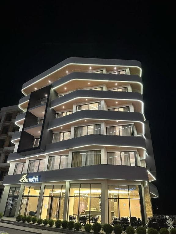 Hotel Adler signage and entrance